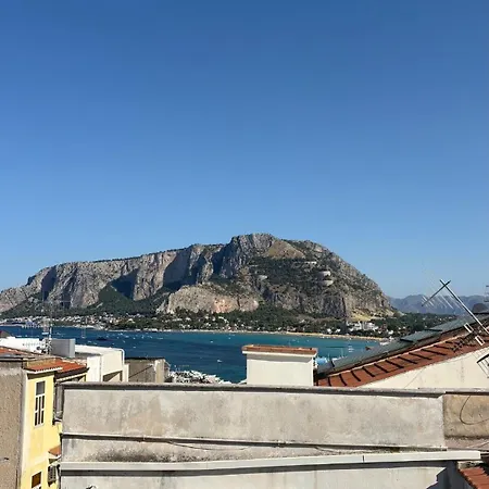 Ciauru Di Mari Mondello And Terrace Lejlighed
